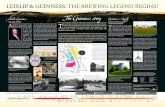 Arthur Guinness Guinness & Leixlip The Guinness story · Guinness establish brewery in Leixlip 1803: Arthur Guinness dies 1862: Guinness ‘harp’ logo trademarked 1929: 2 million