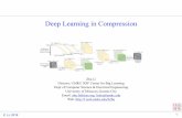 Deep Learning in Compression - UMKCl.web.umkc.edu/lizhu/docs/2019.dlc.pdf · 2019-12-19 · cloud and 360 video coding and low latency streaming ... G. Schuster, PhD Thesis, 1996: