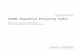 Charity number: 1170855 ONE Against Poverty (UK) · 267,000 people. OAP also engaged in ONE’s DataX project which reimagined its flagship annual DATA Report into a more impactful