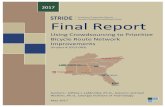 Final Report - STRIDE · 2017-06-30 · Final Report Using Crowdsourcing to Prioritize Bicycle Route Network Improvements (Project # 2013-083) Authors: Jeffrey J. LaMondia, Ph.D.,