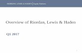 Overview of Riordan, Lewis & Haden - Rhode Islanddata.treasury.ri.gov/dataset/7b9a0fff-ea26-486a-af8b-57c... · 2017-02-22 · RLH Overview 2. RLH History: 1982 - Present y Venture