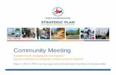 Community Meeting - NCDOT...• 15 analysis districts for commuting patterns and ... Halifax South Northampton Hertford Bertie Martin Gates Chowan Perquimans Pasquotank Halifax North