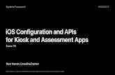 Systems Framework #WWDC17 - Apple Inc....Automatic Assessment Configuration Students take a high-stakes test The Four Ways to Lock an App Feature Requires Device Supervision Release