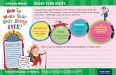 activity sheet start your story - Oxford · 2018-05-30 · start your story a good story should grab your reader’s attention from the very first line. this doesn’t mean you have