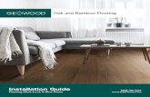 Oak and Bamboo Flooring - Lowes Holidaypdf.lowes.com › installationguides › 810124032616_install.pdf · 2020-03-29 · Note: Flooring not used for its intended purpose will not