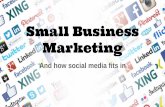 Small Business Marketing...Small Business Marketing And how social media fits in. Introduction Ross Metzger AA in Graphic Design Worked in art/prepress department 7 years ... Develop