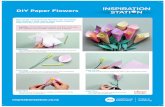 DIY Paper Flowers › blue › inspiration_station › craft › ... · 2019-04-08 · Give mum a bouquet of flowers she can keep this Mother’s Day, which have been created with