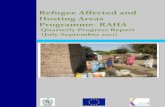 Refugee Affected and Hosting Areas Programme- … › content › dam › pakistan › docs › CPRU › RAHA...(July-September 2011) House No. 4B, Street No. 29 Sector F-7/1 Islamabad,