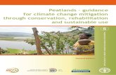 Peatlands - guidance for climatePeatlands - guidance for climate change mitigation through conservation, rehabilitation and sustainable use Second edition Hans Joosten, Marja-Liisa
