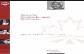Centre for Canadian Language Benchmarks · The Centre for Canadian Language Benchmarks(CCLB) is a not-for-profit organization driven primarily by its desire to develop,promote,and