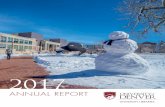 ANNUAL REPORT - University of Denver › media › documents › annual...Access Services provide patrons with “access” to collections, through interlibrary loan, reserves, and