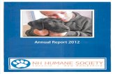 New Hampshire Humane Society | Adopt, Volunteer, Donate ... · New Hampshire Humane Society Financial Report 2012 New Hampshire Humane Society Mission and Purpose 1. Finding responsible