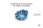 Caching and tuning fun for high scalability€¦ · Caching and tuning fun for high scalability Wim Godden Cu.be Solutions. Who am I ? Wim Godden ... Everything about caching and