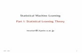 Statistical Machine Learning Part I: Statistical Learning ... · Yelp.com dataset challenge SML - 2015 5. Lending Money • Data can help us predict who we can lend money to SML -