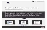 National Steel IndustriesAbout Us We National Steel Industries is a prominent manufacturer, wholesaler and retailer of Supermarket Racks, Departmental Store Racks etc. The company