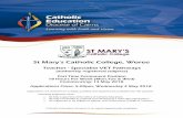 St Mary's Catholic College, Woree › wp-content › uploads › ... · 3. CV/Resume (Maximum 2 Pages) Provide a CV/Resume which includes: Education Employment history (position,