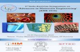 3rd Indo-Austrian Symposium on ‘Advances in …gebeshuber/Abstracts_AME_2016.pdf3rd Indo-Austrian Symposium on 'Advances in Materials Engineering' (AME 2016) 19-20 December 2016