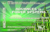 ADVANCES IN POWER SYSTEMS - WSEASADVANCES IN POWER SYSTEMS Proceedings of the 9th WSEAS International Conference on POWER SYSTEMS (PS ’09) Budapest Tech,Hungary September 3-5, 2009