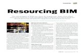 Resourcing BIM - BRANZ Build · of BIM objects will improve industry stand - ardisation of content while still allowing innovation. Manufacturers and suppliers of construc - tion