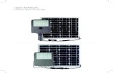 Smart Solar 4G LED Street Light · 4G LED Street Light USER MANUAL - LED Street Light & LED Flood Light . Contents ... 13 Solar Panel 40W~180W optional -- 18V MONO Crystalline cell