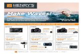 Make Waves! · Includes EF 24-105mm F4 L IS lens CANON EF 70-200MM F4 L USM $799.99 SAVE $160 010CAN053 CANON EF 100-400MM F4.5-5.6 L IS II USM $2429.99 SAVE $790 010CAN131 • Telephoto