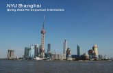 NYU Shanghaiwhen you apply for the visa, then you must use your Korean passport to obtain the visa and then enter China on your Korean passport. But know that in Shanghai, you will