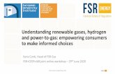 Understanding renewable gases, hydrogen and power-to-gas ... the scene and taxonomy.pdf · •Green H2 –gas produced from renewable resources such as solar PV, wind, hydropower.