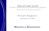 City of Cape Coral · Ms. Sheena Milliken Management/Budget Administrator City of Cape Coral PO Box 150027 Cape Coral, FL 33915-0027 . ... 2.2.1 Adjustments to Revenues & Expenditures