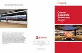 Canon Corporate Showroom Guidedownloads.canon.com › ... › canon_showroom_brochure-rev.pdf · 2017-08-18 · Corporate Showroom This state-of-the-art 12,000 square foot showroom