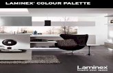 LAMINEX COLOUR PALETTE - IntraSpace...The Laminex Colour Palette is no different than any other material in that darker colours will always show scratches and superficial wear and