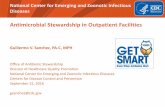 Antimicrobial Stewardship in Outpatient Facilities€¦ · Simple intervention: poster-placed in exam rooms with provider picture and commitment to use antibiotics appropriately Randomized-controlled