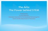 The$Arts:$ ThePowerbehindSTEM$ · *The(arts(foster(creativity,and(creativity(is(central(to(our(business(strategy.Indeed,we(believe(there(is(a(strong(link(between(the(creativity(nurtured(by(the(arts