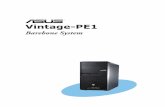 +Front Matter Vintage-PE1 - Asusdlcdnet.asus.com/pub/ASUS/Barebone/Vintage-PE1/e2012b...ASUS Vintage-PE1 Chapter 1 This chapter gives a general System introduction description of the