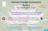 Horizon Europe Innovation Action · 2 days ago · Proposal Coordinator: Dr. Oliver Schwabe, Principal Web Weaver, Open European Network for ENTerprise InnOVation in High Value Manufacturing