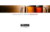 draught beer basics - AJ Madison · Signature and c-series Perlick has ten home beer dispensing models in its product portfolio – the most of any manufacturer in our category. Each