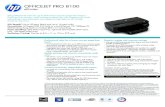 OFFICEJET PRO 8100 › UploadFilesForNewegg › ...OFFICEJET PRO 8100 ePrinter Get professional color for up to 50% lower cost per page than lasers.1 Easily print on the go,6 and increase