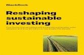 she Raping u sastinabel ingt in evs - iShares · traditional funds and into sustainable ones, and that advances in ESG research and indexing will enable ETFs and index mutual funds