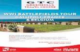 GALLIPOLI, FRANCE & BELGIUM · 2017-06-22 · Then visit La Neuville-Les-Bray for the Little Train of the Upper Somme and Railway Museum, built in 1916 for the battle of the Somme