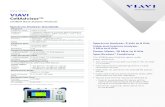 VIAVI Solutions Data Sheet VIAVI · Trigger source External, video, and GPS Gate length 1 µs to 100 ms Gate delay 0 to 100 ms Trigger source Free run, video, external Trigger Delay