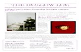 THE HOLLOW LOGhollow.one-name.net/news39.pdf · 2015-07-16 · The Hollow Log 1 THE HOLLOW LOG Issue 39, December 2011 The Hollow Family Researchers‟ Newsletter ISSN 1445-8772 Charles