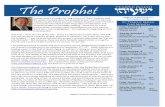 The Prophet - Temple Isaiah · 2018-01-02 · Synagogue Life Temple Isaiah's 20s/30s group connects young (and young-ish) Jews in Howard ounty with one another. We welcome singles