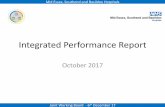Integrated Performance Report · 2017-12-04 · Harm Free Care - Mortality Quality of Care Page 5 Performance The latest SHMI publication for the 12 months up to Mar 17 shows SUHFT
