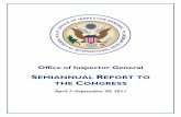 Semiannual Report to the Congress - USAID Office of ... · accountability in foreign assistance programs.1 OIG works in partnership with foreign assistance agencies and implementing