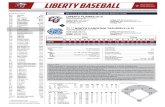 2017 LIBERTY FLAMES BASEBALLLIBERTY BASEBALL...He also spent the four years as part of the UNC coaching staff (2014-17). LIBERTY BASEBALL Game Notes Ryan Bomberger rbomberger@liberty.edu