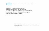 Best Practices for Deploying a Mixed 1Gb/10Gb Ethernet SAN ...i.dell.com/sites/content/shared-content/data... · Dell, the DELL logo, ... The goal of this paper is to present network