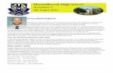 Muswellbrook High School · leadership staff from the Muswellbrook Local Management Group (LMG). The LMG comprises our school as well as our four feeder Primary Schools, Denman, Martindale,