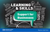 LEARNING & SKILLS · 2017-07-17 · TRAINEESHIPS What is a Traineeship? A traineeship is an education and training programme for 16 – 24 year olds who have little to no work experience.