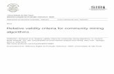 2014 Relative validity criteria for community mining algorithms … · 2017-06-18 · Universidade de São Paulo 2014 Relative validity criteria for community mining algorithms RABBANY,