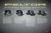 ELECTRONIC HEARING PROTECTORS...ELECTRONIC HEARING PROTECTORS RangeGuard Tactical 100 Tactical 300 Tactical 500 Entry-level active hearing protector. Low-profile cups with cut-outs