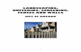 LANDSCAPING, BUFFERING, SCREENING, FENCES ...static.arvada.org › docs › 1313420785ldc-landscaping...front yards. High-water-demand turf shall be minimized to the extent practicable